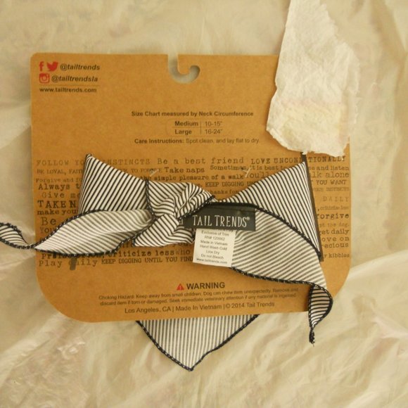 HPx2🎉 3pc Wedding Pride Dog Bandanas Tail Trends Lg nwt - Picture 5 of 7
